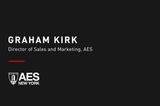 Spotlight On Graham Kirk, Director Of Sales And Marketing For AES